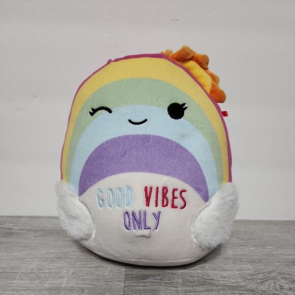Sunshine The Rainbow 8" Squishmallow by‎ Kellytoy 2022 Wellness Squad - Picture 1 of 4